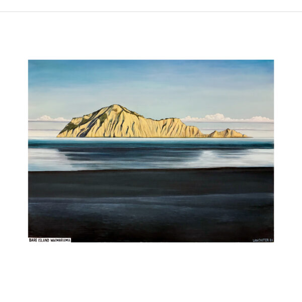 Bare Island Waimarama - Limited Edition Print